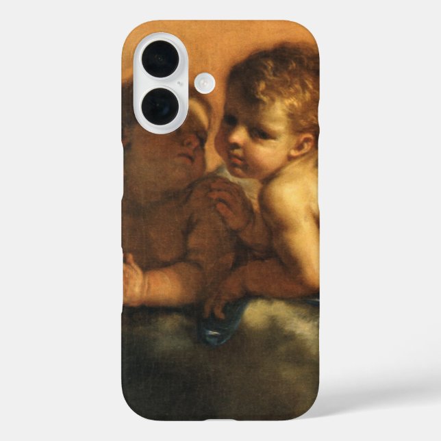 Angel detail, Patron Saints of Modena by Guercino Case-Mate iPhone Case (Back)