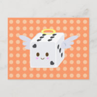 Angel Dice with Hearts