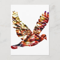 Angel Dove - Sparkling Red Cosmic Energy