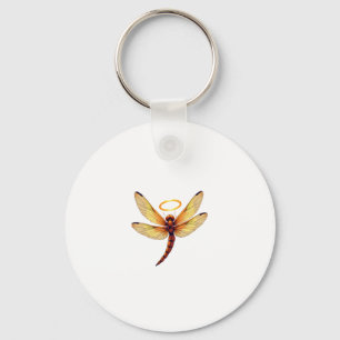 Angel Dragonfly Key Ring