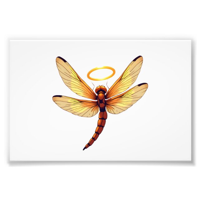 Angel Dragonfly Photo Print (Front)