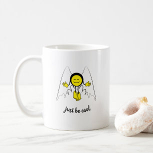 Angel Emoji Coffee Mug