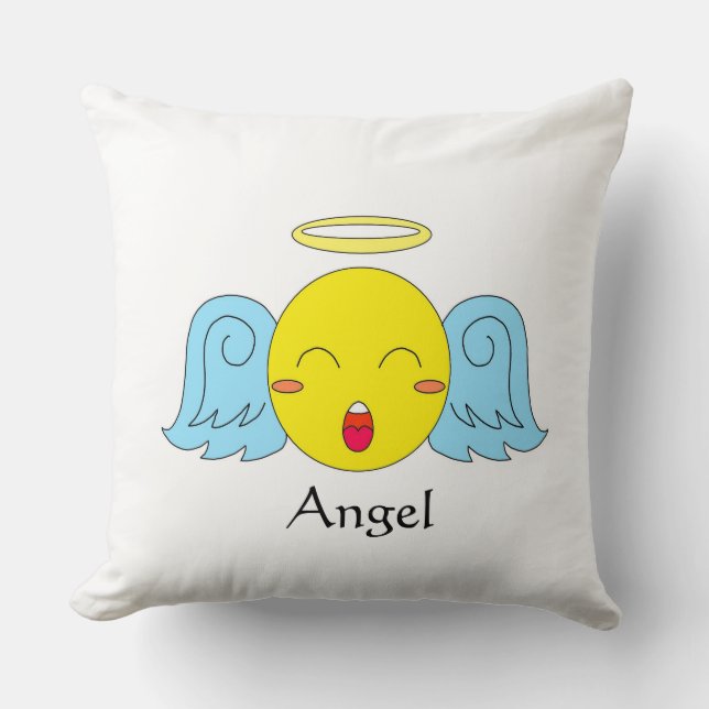Angel Emoji Cushion (Front)