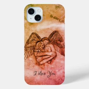 Angel Eros in Love , I Love You iPhone 15 Mini Case