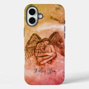 Angel Eros in Love , I Love You iPhone 16 Plus Case