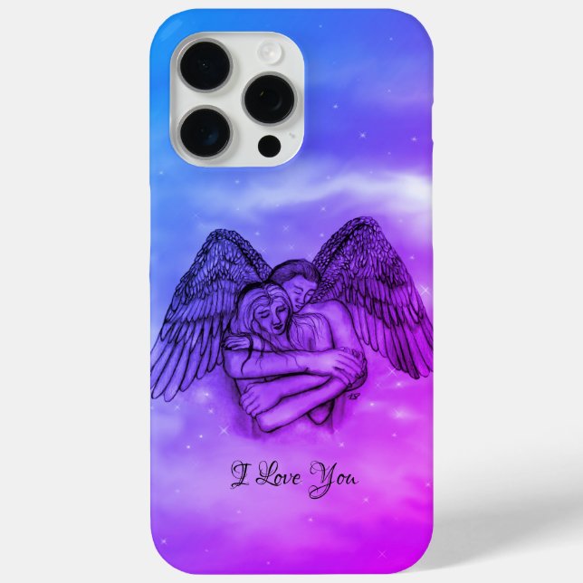Angel Eros in Love , I Love You Case-Mate iPhone Case (Back)