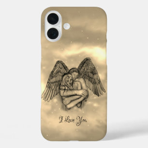Angel Eros in Love , I Love You iPhone 16 Plus Case