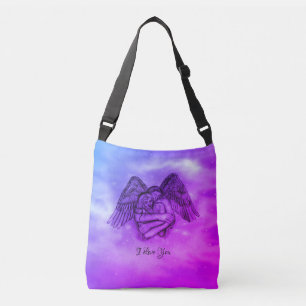 Angel Eros in Love , I Love You Crossbody Bag