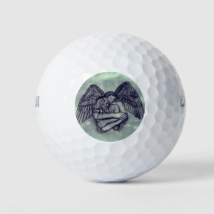 Angel Eros in Love , I Love You Golf Balls