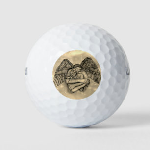 Angel Eros in Love , I Love You Golf Balls