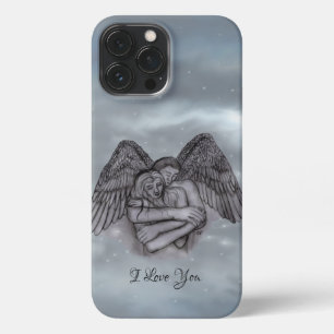 Angel Eros in Love , I Love You iPhone 13 Pro Max Case