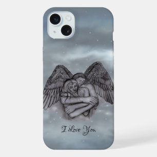 Angel Eros in Love , I Love You iPhone 15 Plus Case