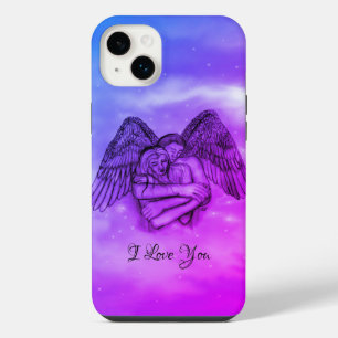 Angel Eros in Love , I Love You iPhone 14 Plus Case