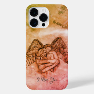 Angel Eros in Love , I Love You iPhone 14 Pro Max Case