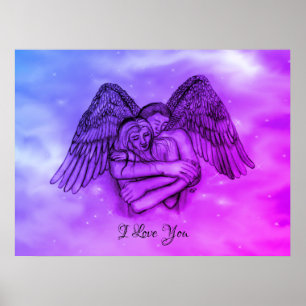 Angel Eros in Love , I Love You Poster