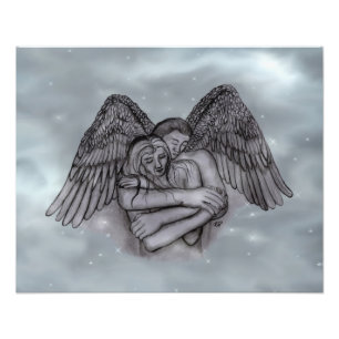 Angel Eros in Love Photo Print