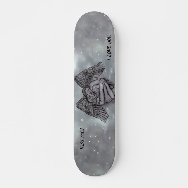 Angel Eros in Love Skateboard (Front)