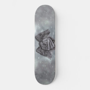 Angel Eros in Love Skateboard