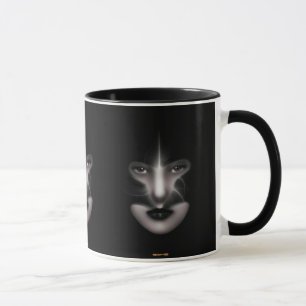 Angel Eyes Custom Printed Ringer Mug