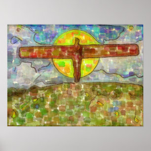 angel (faded colors) poster