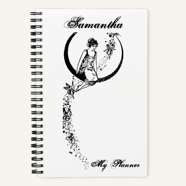 Angel & fairy, drawing  notebook (Front)