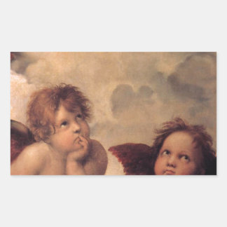 Angel Faith Raphael Faith Blessing Cute Rectangular Sticker
