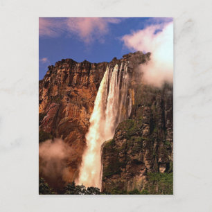 Angel Falls on Auyan Tepui, Venezuela Postcard
