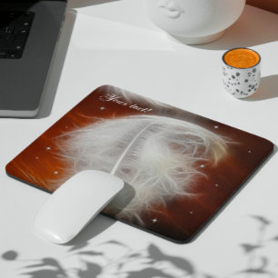Angel Feather 2 Mouse Pad