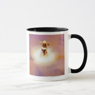Angel Figurine in Snow Mug
