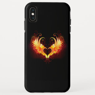 Angel Fire Heart with Wings Case-Mate iPhone Case