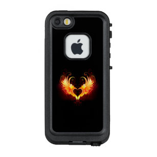 Angel Fire Heart with Wings LifeProof FRÄ’ iPhone SE/5/5s Case