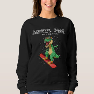 Angel Fire New Mexico  Rex Snowboard Sweatshirt