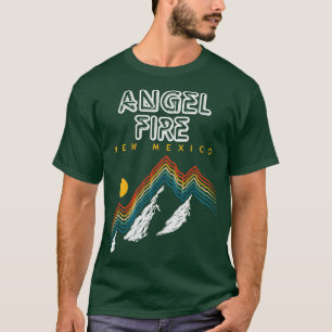 Angel Fire New Mexico Usa Ski Resort 1980s  10 T-Shirt
