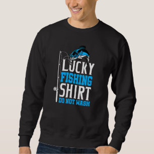Angel Fischer Lucky Charm For Real Anglers Sweatshirt