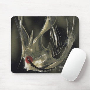 Angel Fish Abstract Mouse Pad