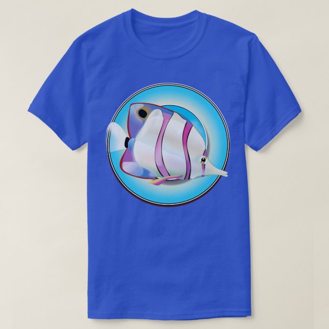 Angel fish cartoon T-Shirt (Design Front)