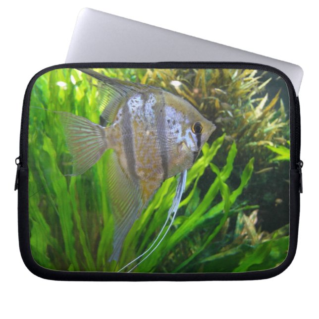 Angel Fish Laptop Sleeve (Front)