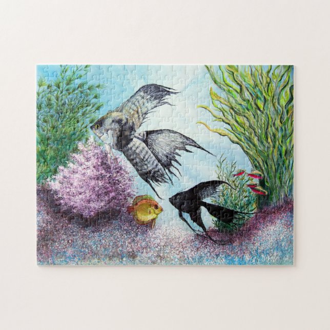 Angel Fish Puzzle (Horizontal)