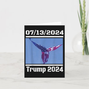 Angel Flag At Trump Rally , Trump 07_13_2024 Mirac Card