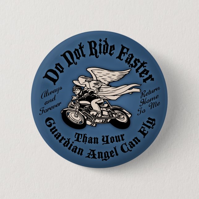Angel Flight II 6 Cm Round Badge (Front)