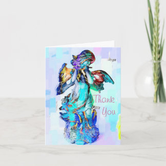 Angel Flute Thank You Card
