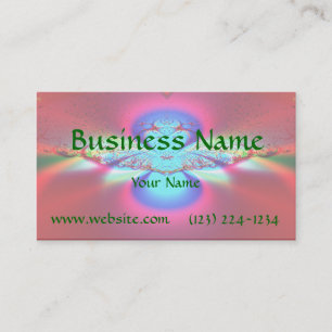 Angel Fractal Business Card