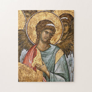 Angel from the Great Deesis Orthodox Icon          Jigsaw Puzzle