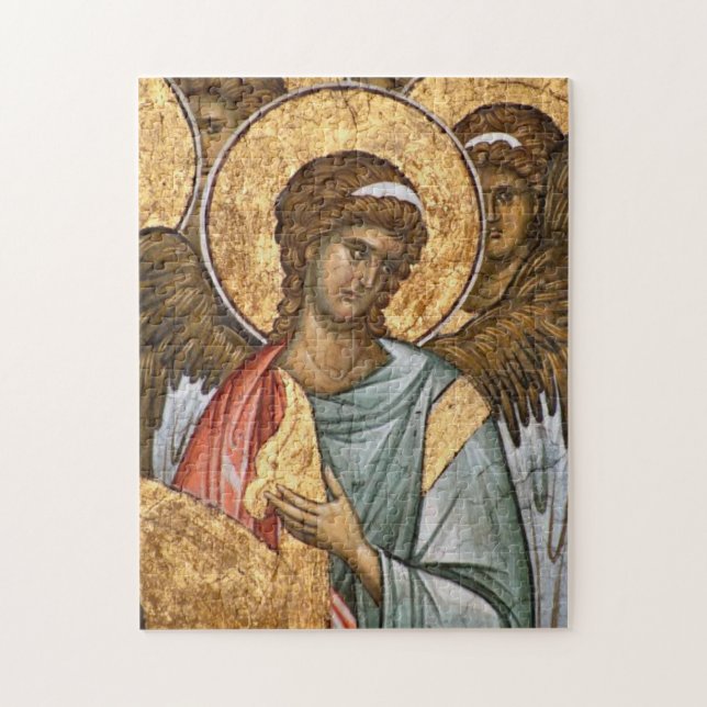 Angel from the Great Deesis Orthodox Icon          Jigsaw Puzzle (Vertical)