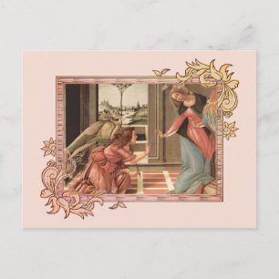 Angel Gabriel And Mary Postcard