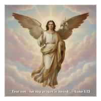 Angel Gabriel - Archangel Gabriel with Bible Quote