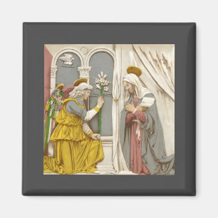 Angel Gabriel The Annunciation To Mary Magnet