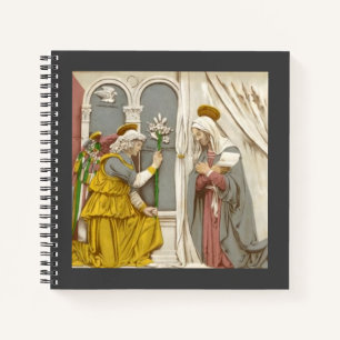 Angel Gabriel The Annunciation To Mary  Notebook