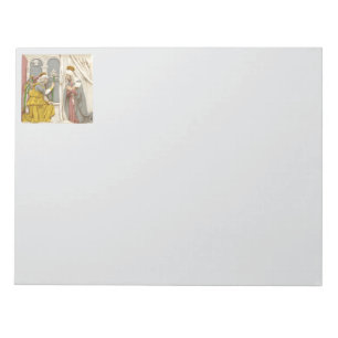 Angel Gabriel The Annunciation To Mary Notepad