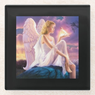 Angel Glass Coaster